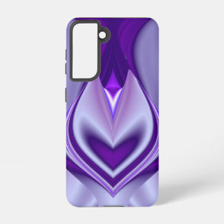 Purple Flower Rainbow Dreams Samsung Galaxy Case