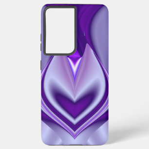 Purple Flower Rainbow Dreams Samsung Galaxy Case