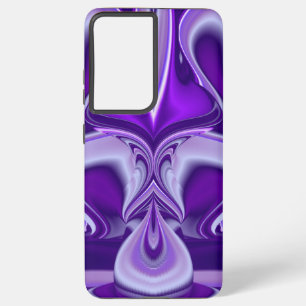 Purple Flower Rainbow Dreams Samsung Galaxy Case