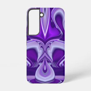 Purple Flower Rainbow Dreams Samsung Galaxy Case