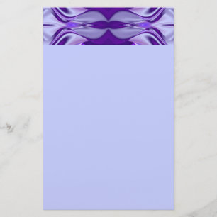 Purple Flower Rainbow Dreams Stationery