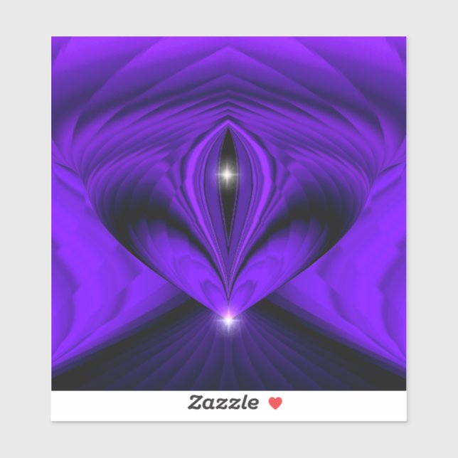 Purple Flower Rainbow Dreams, Two Stars (Sheet)