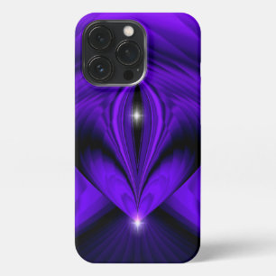 Purple Flower Rainbow Dreams Two Stars iPhone 13 Pro Case