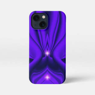 Purple Flower Rainbow Dreams Two Stars iPhone 13 Mini Case