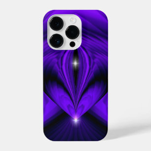 Purple Flower Rainbow Dreams Two Stars iPhone 14 Pro Case