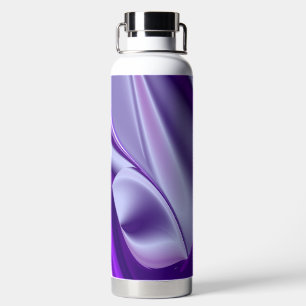 Purple Flower Rainbow Dreams Water Bottle