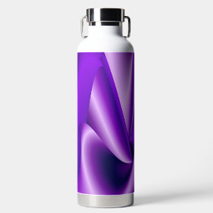Purple Flower Rainbow Dreams Water Bottle