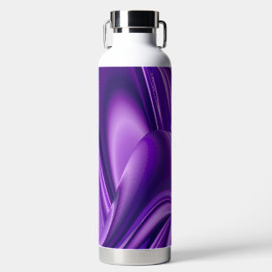 Purple Flower Rainbow Dreams Water Bottle