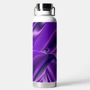 Purple Flower Rainbow Dreams Water Bottle