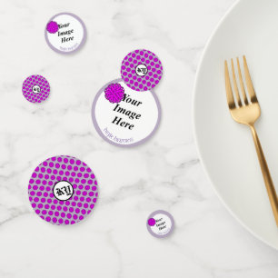 Purple Flower Ribbon by Kenneth Yoncich Confetti