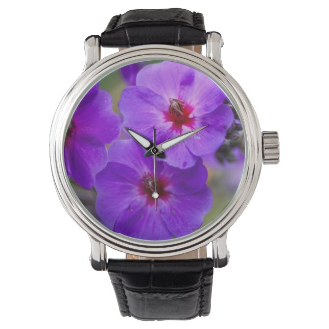 Purple flower watch (Front)