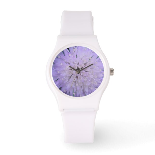 Purple flower watch (Front)