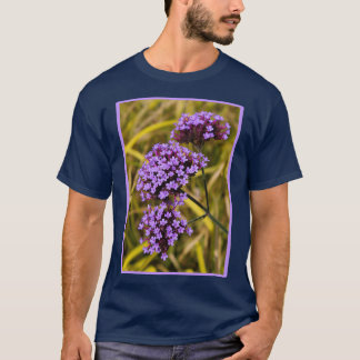 Purple Flowered Verbena bonariensis T-Shirt