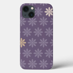 Purple Flowers iPhone 13 Case