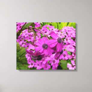 Purple Flowers from San Francisco Canvas Print