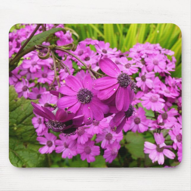 Purple Flowers from San Francisco Mouse Mat (Front)