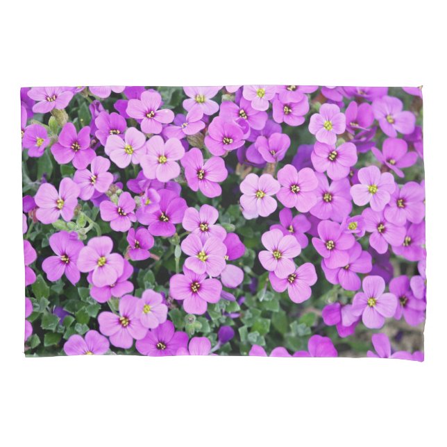 Purple Flowers Garden-22195 Pillowcase (Front)