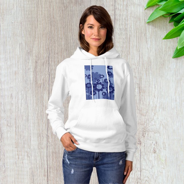 Purple Flowers Hoodie (Creator Uploaded)