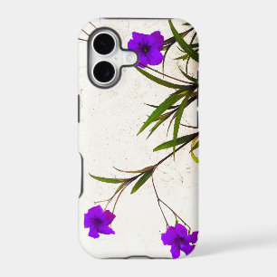 Purple Flowers in the Breeze