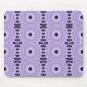 Purple Flowers Mouse Mat