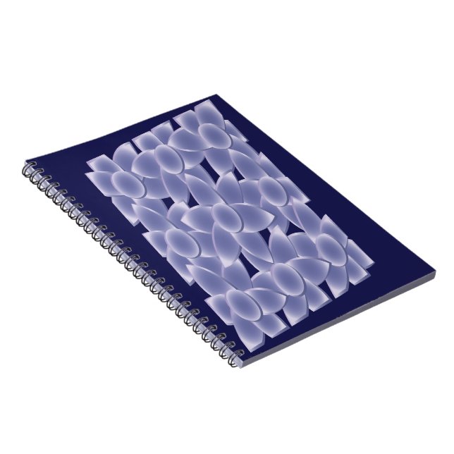Purple flowers notebook (Right Side)