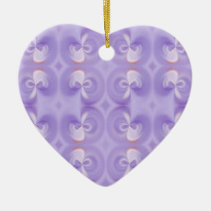 Purple Flowers Ornament