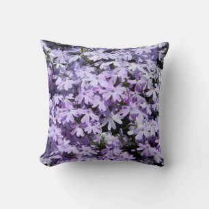 Purple Flowers (Phlox) Pillow