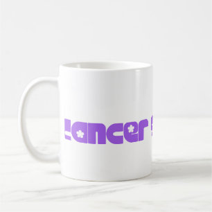 Purple Flowers Survivor Mug