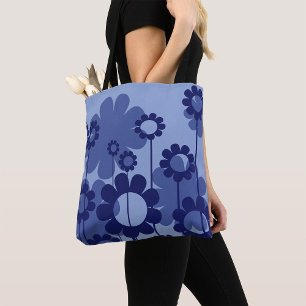 Purple Flowers Tote Bag