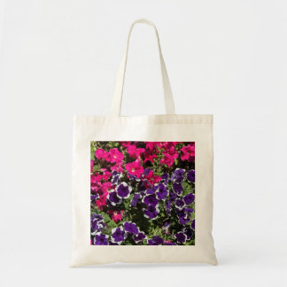 Purple Flowers Tote Bag- Botanical Art