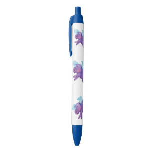 Purple flying pig pen