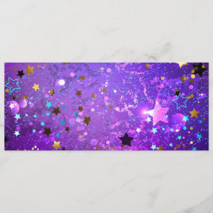 Purple foil background with Stars Programme