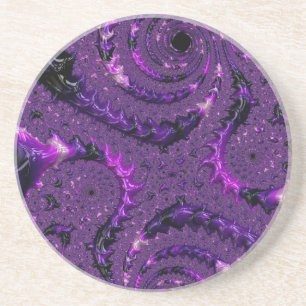 Purple Fractal Coaster