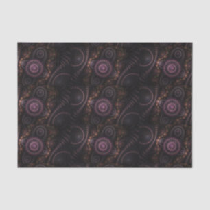 purple fractal tissue paper
