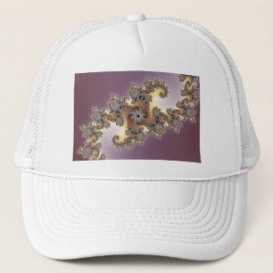 Purple - Fractal Trucker Hat