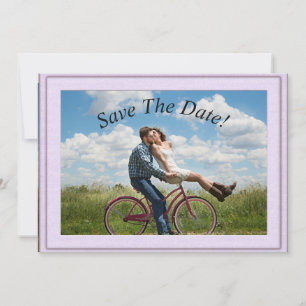 Purple Frame Matte 5" x 7" Invitations