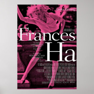 Purple Frances Ha Poster