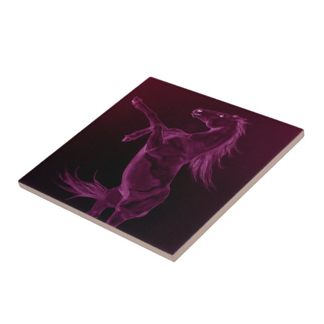 Purple Friesian Rearing Tile (Side)