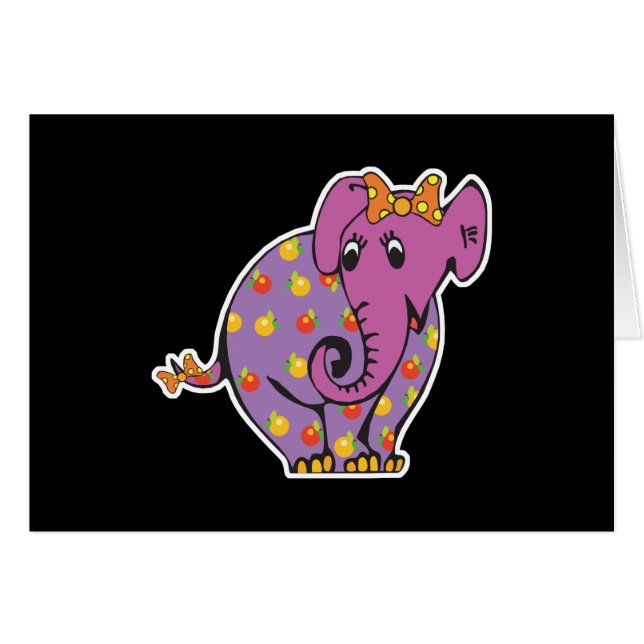purple fruity elephant (Front Horizontal)