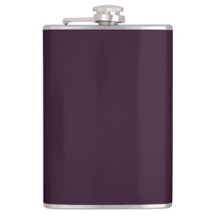 Purple, fun gift for her or for him hip flask