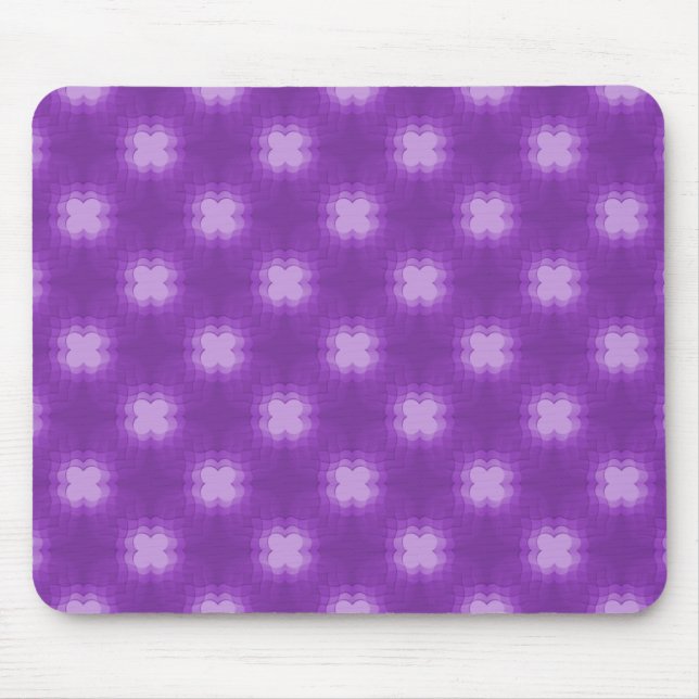 Purple Funky Flair Mousepad (Front)