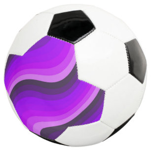 Purple Funky Football