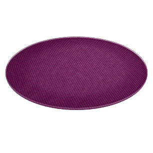 Purple Fushia Carbon Fiber Print Cutting Board