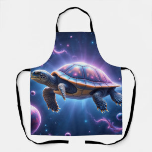Purple Galactic Sea Turtle Apron