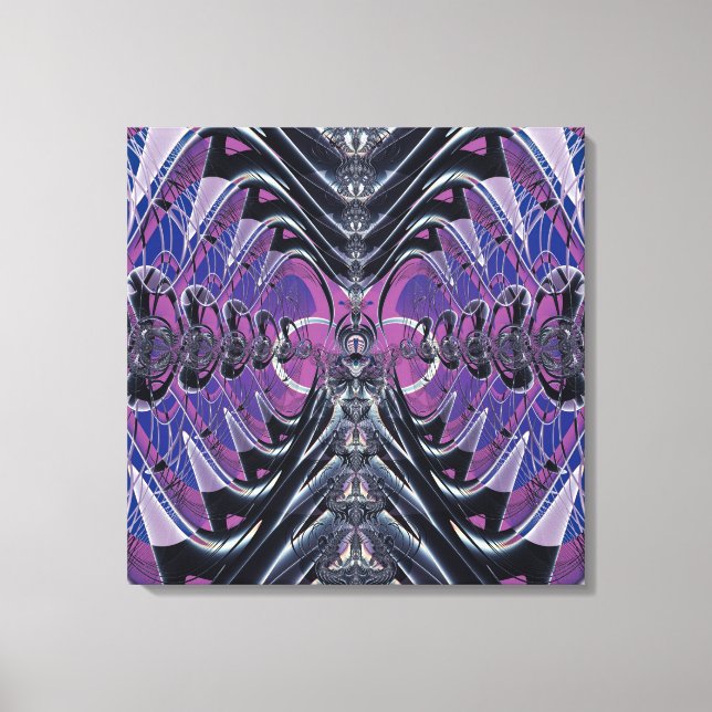 Purple Galaxy Canvas Print (Front)