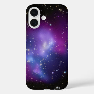 Purple Galaxy Celestial Space Photo iPhone 16 Case
