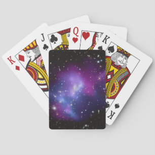 Purple Galaxy Cluster Bicycle® Playing Cards