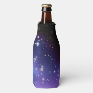 Purple Galaxy Cluster Bottle Cooler