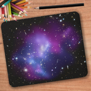 Purple Galaxy Cluster MACS J0717 Mouse Mat