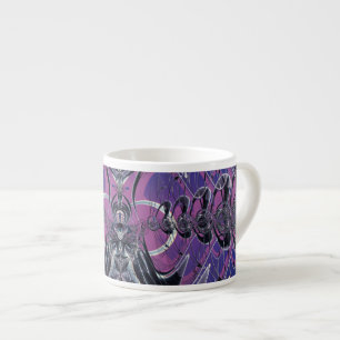 Purple Galaxy Espresso Cup